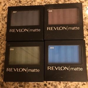Revlon matte eye shadows